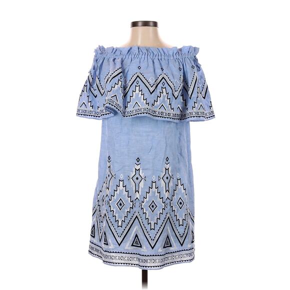 NWOT - Parker - Cold Shoulder Aztec Print Mini Dress - Size XS - Picture 1 of 2